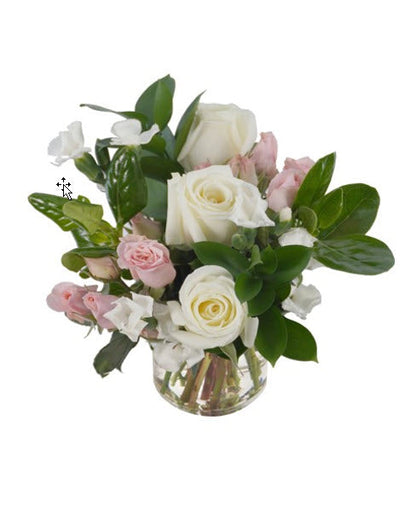 BLUSH-SMALL CENTERPIECE