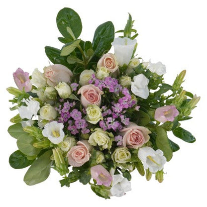 BLUSH-BRIDESMAID BOUQUETS