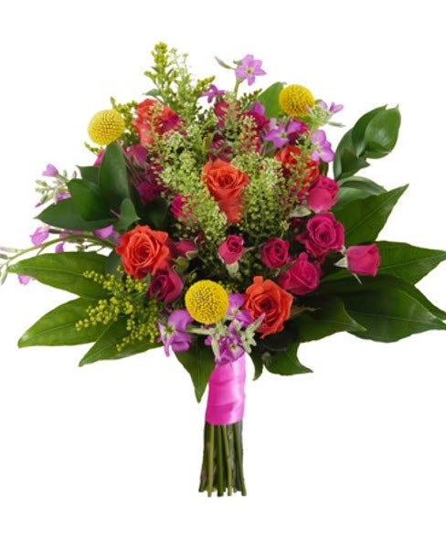 ECLECTIC-BRIDESMAID BOUQUETS